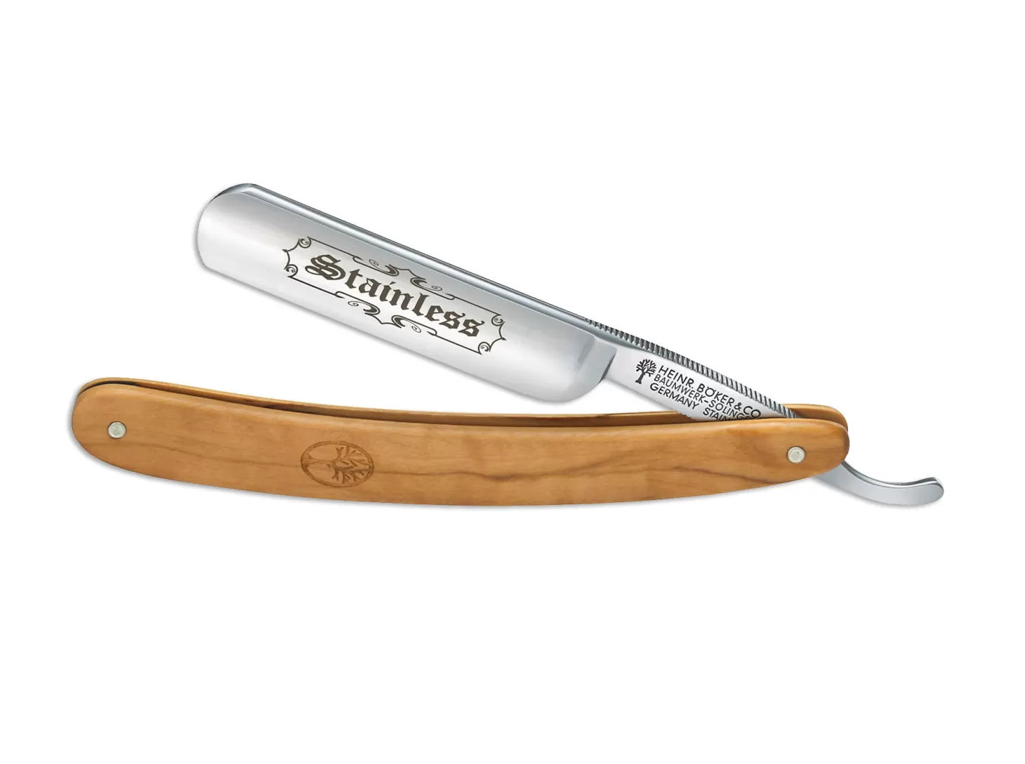 New Stainless Olive Rasiermesser Mit Rundkopf