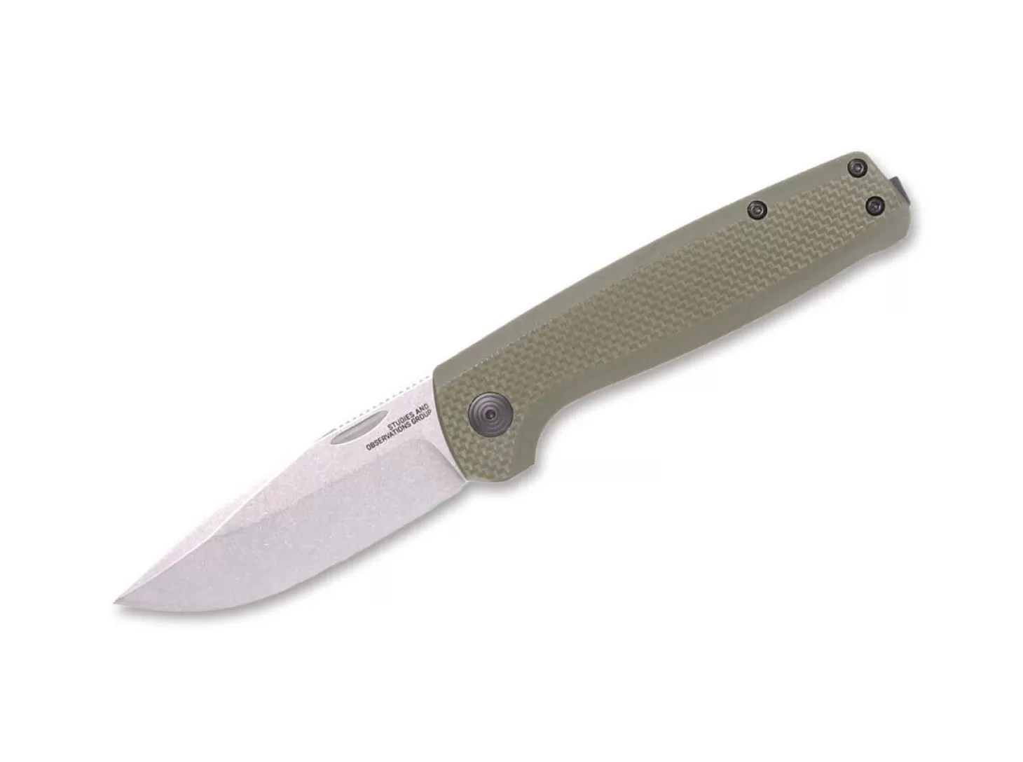 Fashion Terminus SJ OD Green Slipjoint-Messer