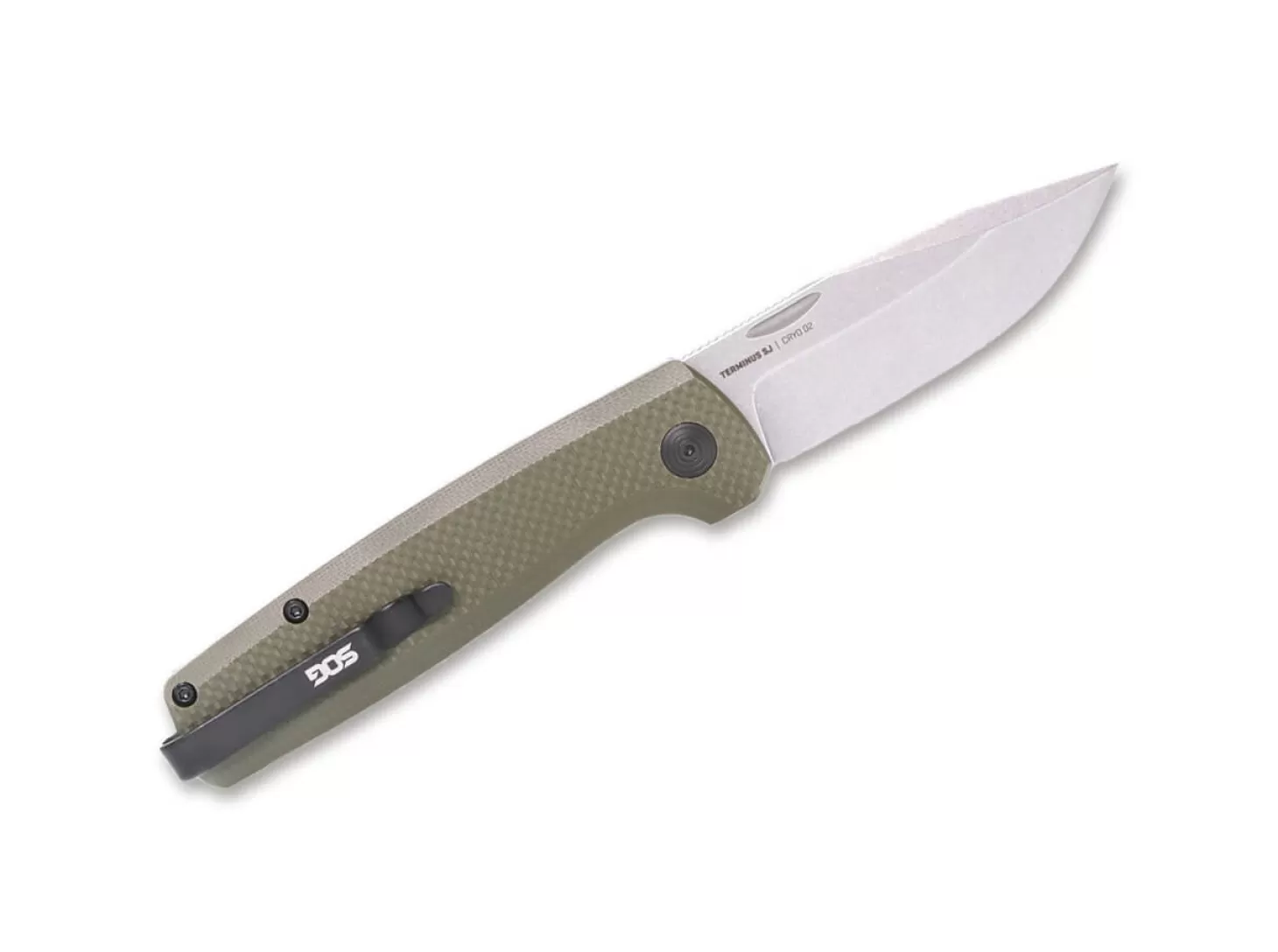 Fashion Terminus SJ OD Green Slipjoint-Messer