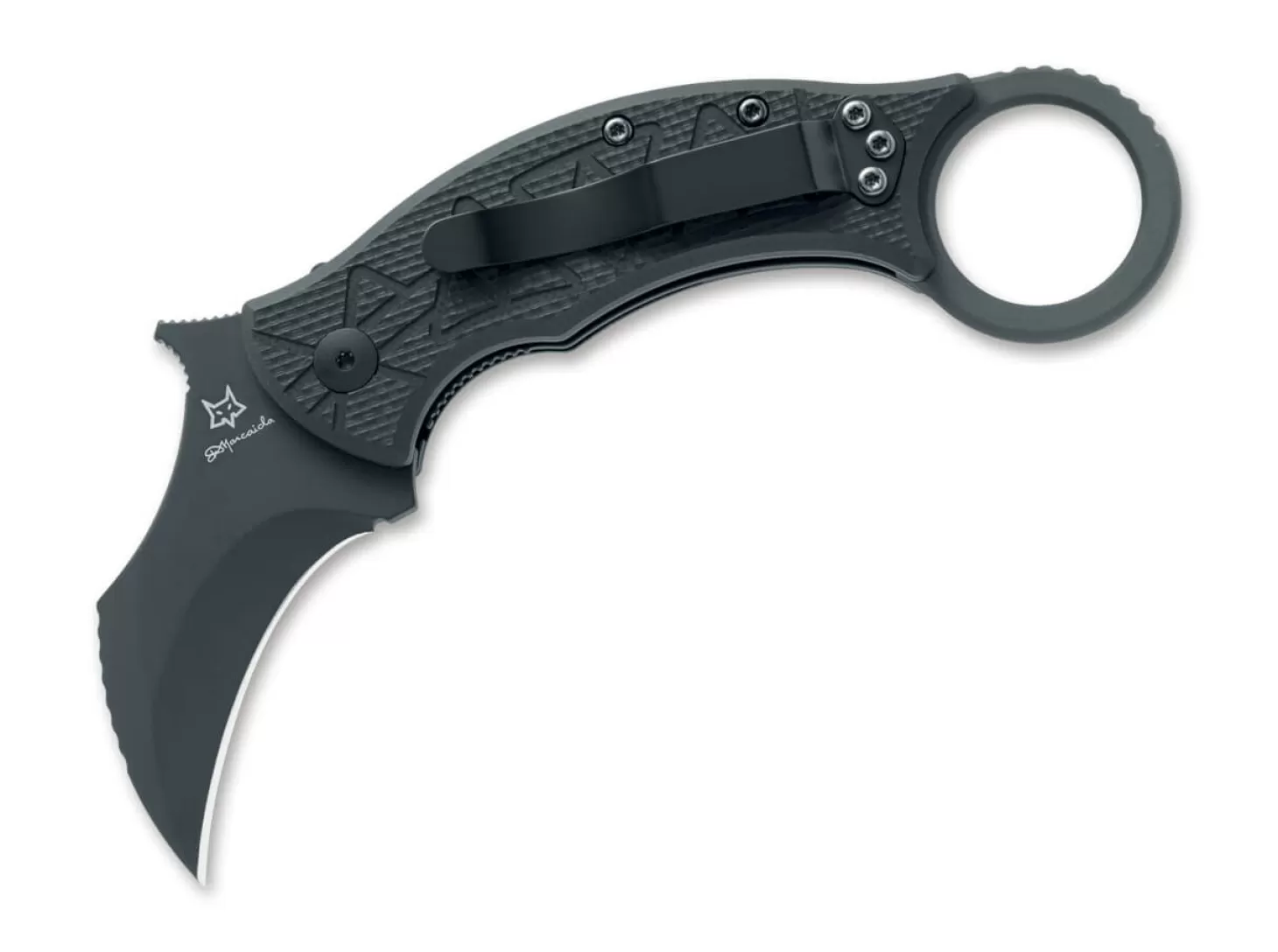 Shop Tribal K G10 All Black Karambits