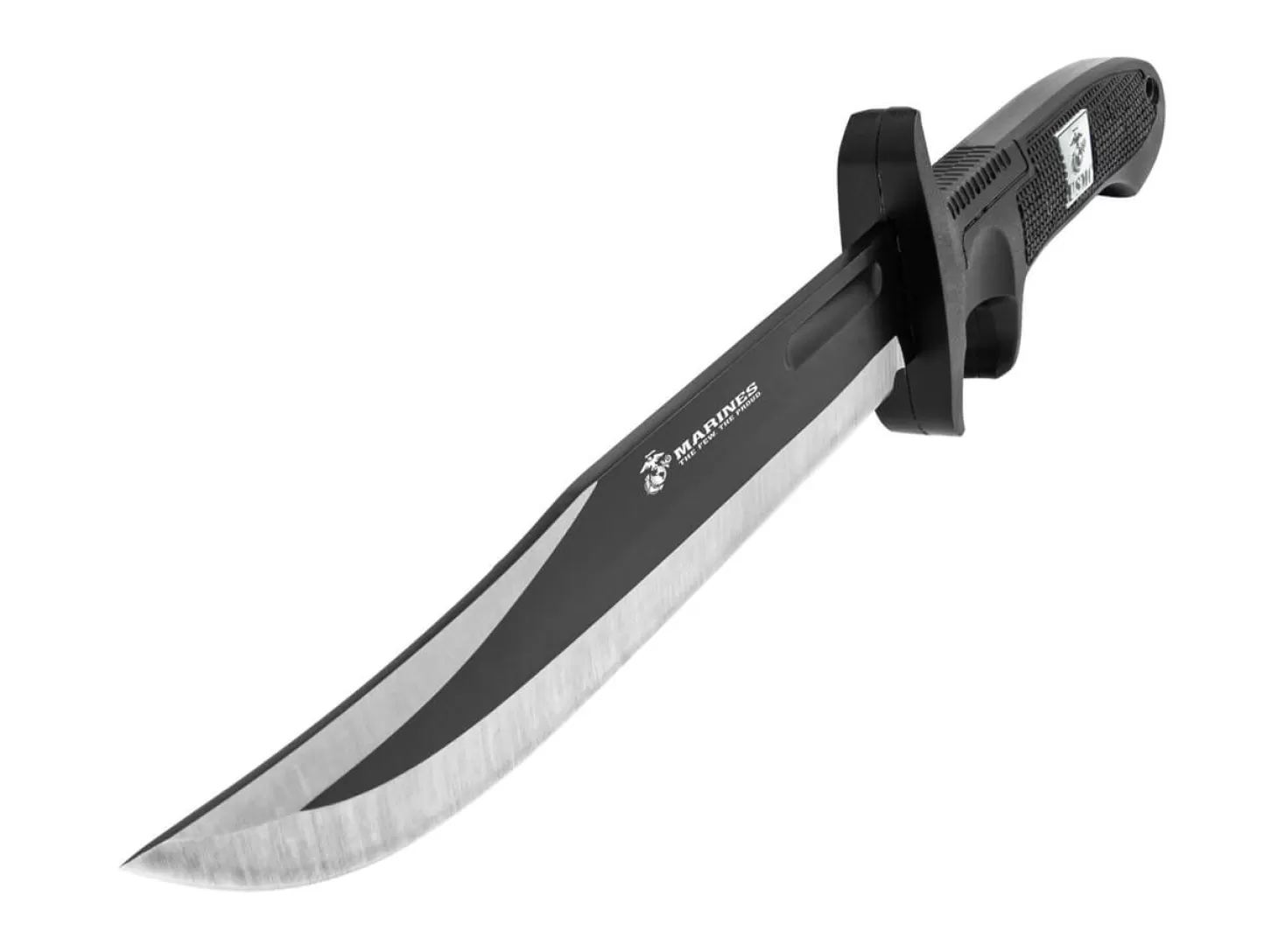 Cheap USMC Bowie Knife Black Einsatzmesser